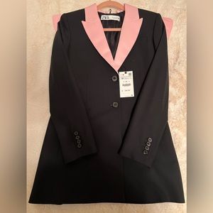 *Brand New with Tags* Zara blazer dress with bow back